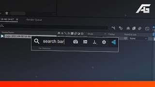 Effects Search Bar (After Effects) #shorts