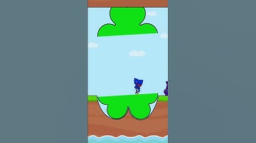 slice to save all levels Android iOS Funny Puzzle Gameplay #shorts #animatio