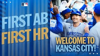 IMMEDIATE IMPACT 🤩: Mike Yastrzemski HR in his FIRST ROYALS AT-BAT!