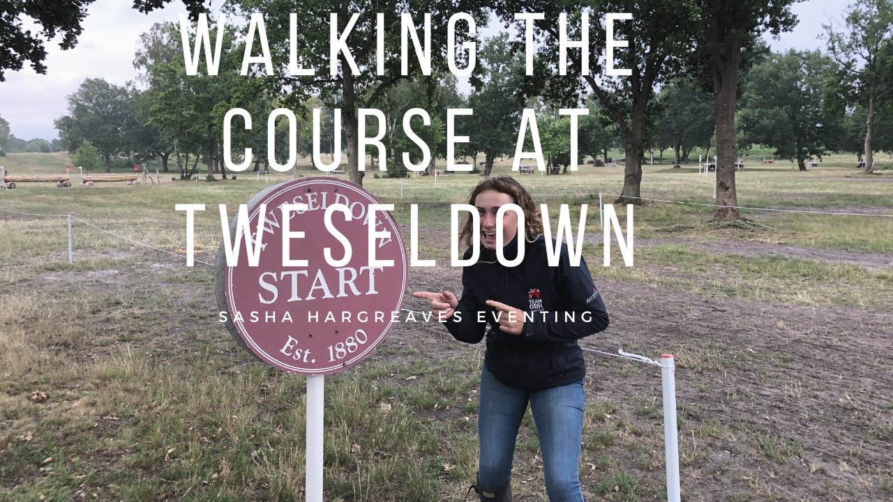 Coursewalking the Tweseldown Intermediate for July 2020 - Sasha Hargreaves