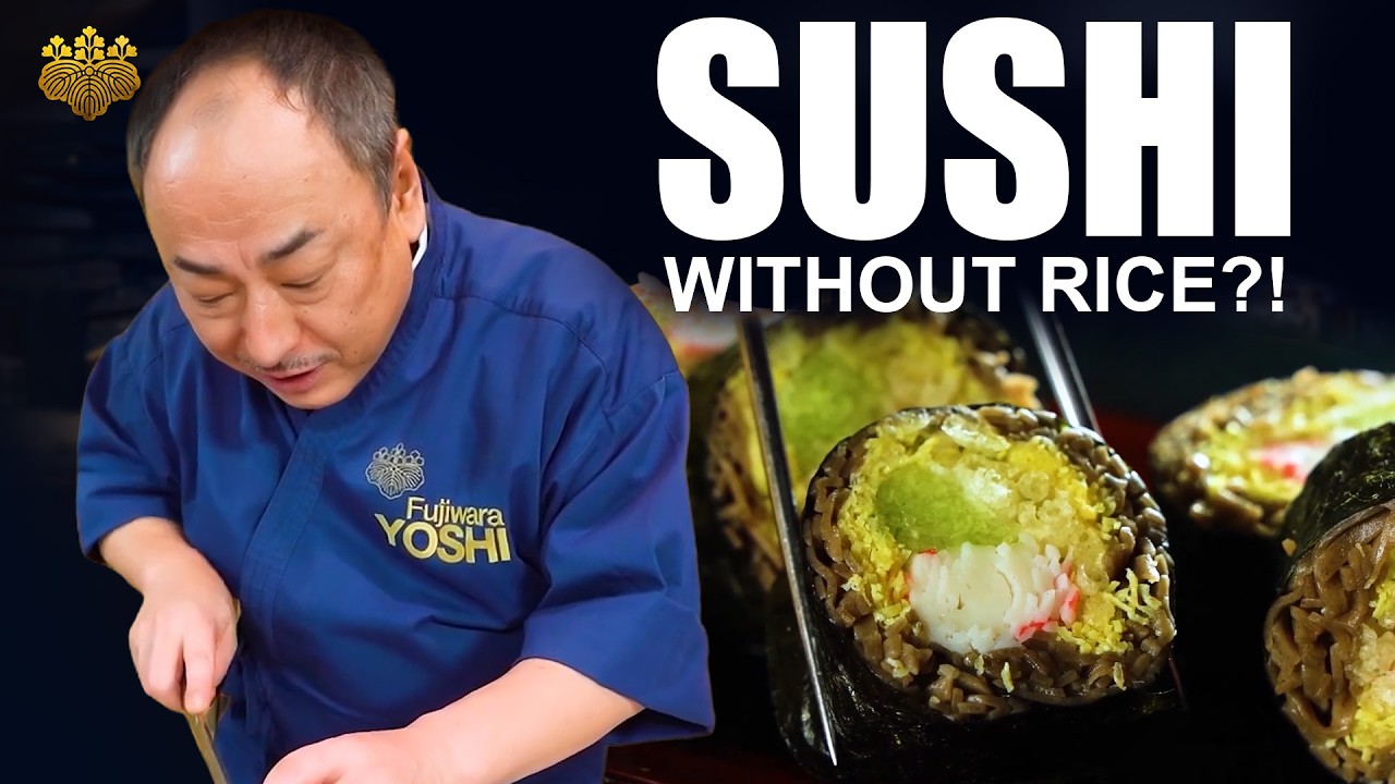 Как приготовить суши с лапшой! Аутентичный рецепт соба маки, который вы ОБЯЗАТЕЛЬНО должны попроб...