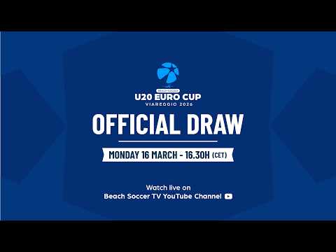 Video U20 EURO BEACH SOCCER CUP VIAREGGIO 2026