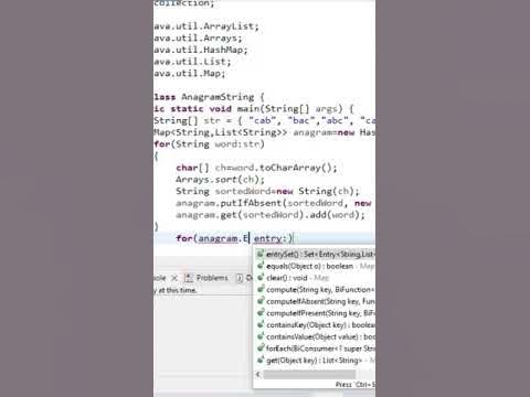 Java Anagram Program - YouTube