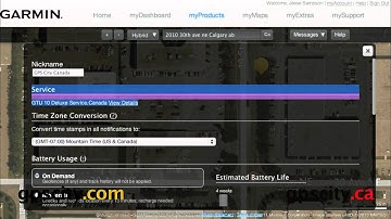 Garmin GTU 10 Tracking GPS Software Tour with GPS City