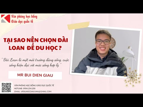Video Tại sao nên chọn Đài Loan để du học ? - youtube