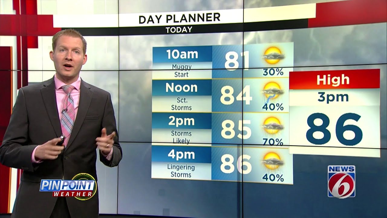 Strong storms to rip through Central Florida - YouTube