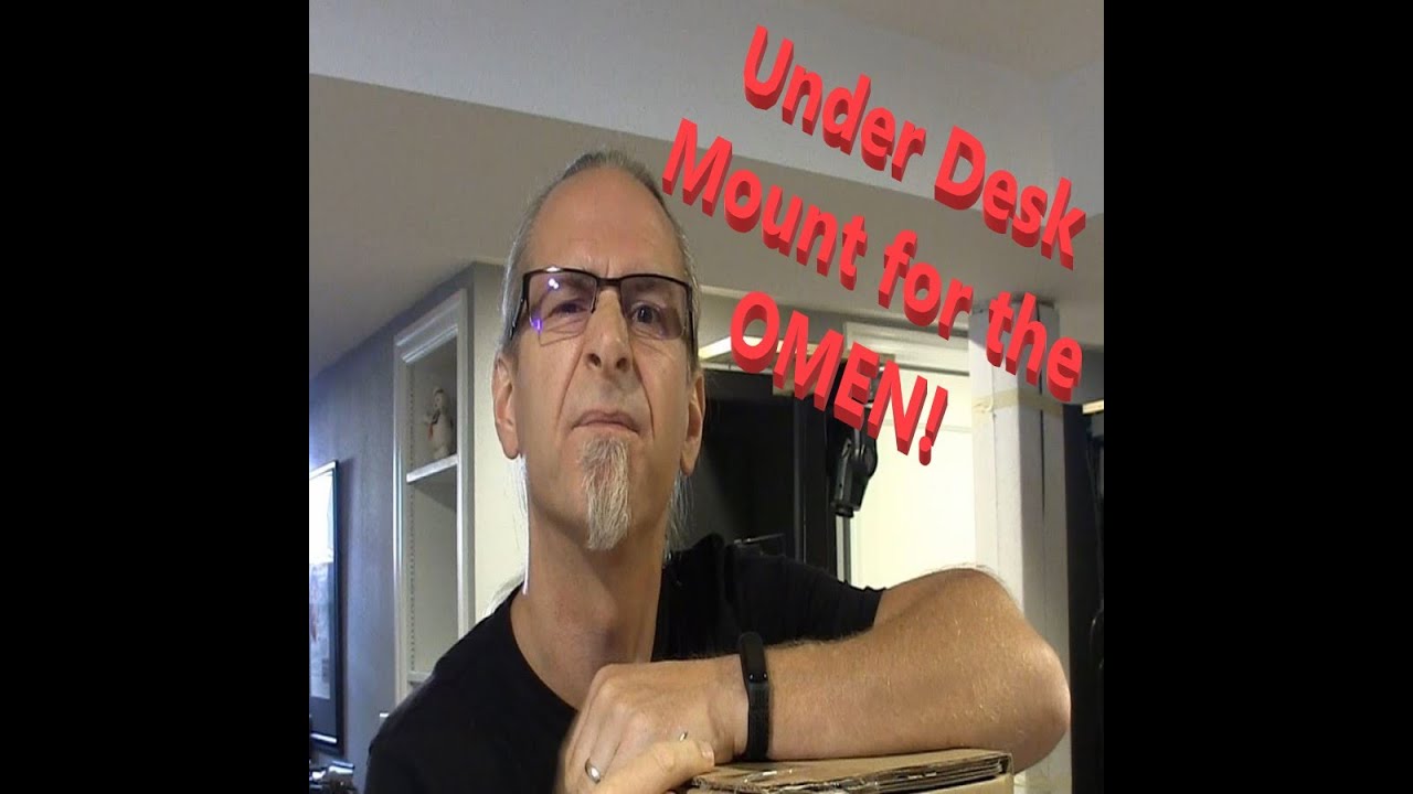 The OMEN computer gets an under desk mount!