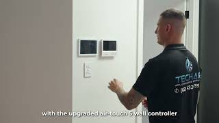 Famous Premium Daikin Ducted Air Conditioning Installation | AirTouch 5 Smart Control Custom Linear Grilles Profile
