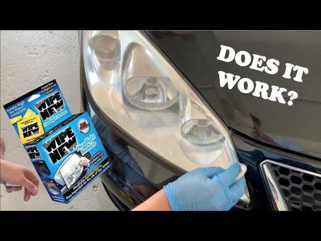 WIPE NEW HEADLIGHT RESTORER KIT - Bodyshop Paint Supplies Bayswater