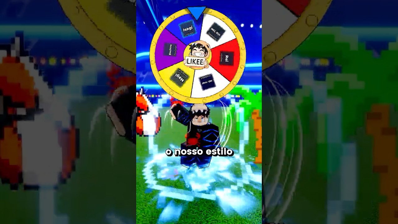 VALENDO 1000 ROBUX! Desafiei meu amigo no 1v1 de Blue Lock Rivals!