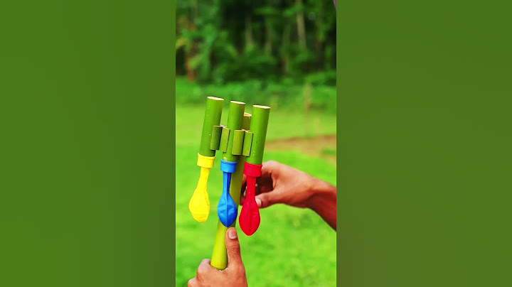 DIY Bamboo Creations with new Three Colour Ballooned Slingshot #bamboo #bambooart
