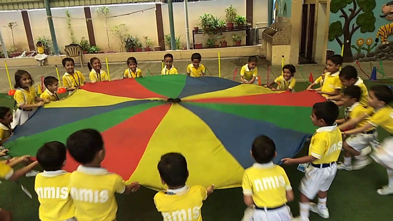 Parachute activity - YouTube