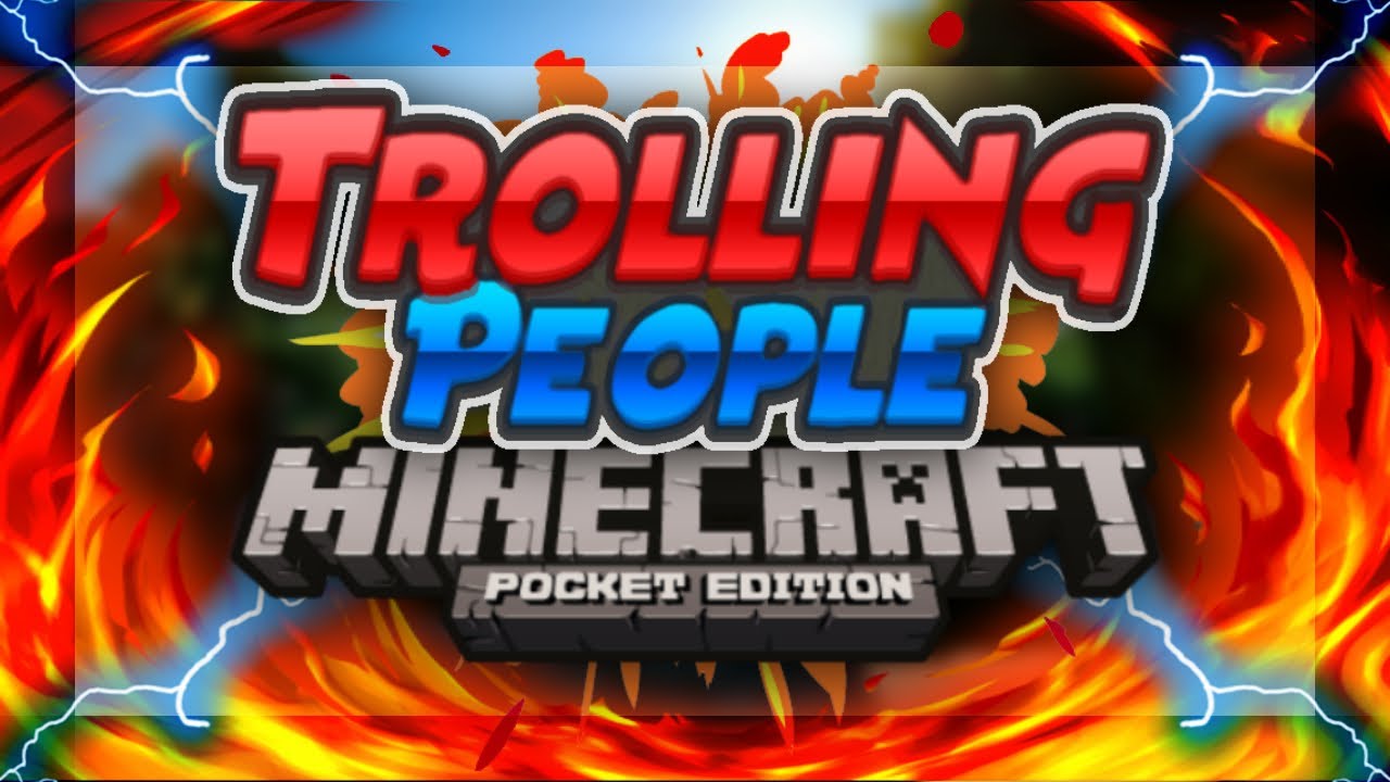 TROLLING PEOPLE WITH TNT IN MCPE?!?!? (Skywars)