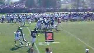 Tony Hunt at Training Camp