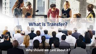 Research on Transfer Reveals Learning To Performance Secrets Webinar Recording