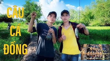 Câu Cá Đồng Nướng Ăn Tại Chỗ, Người Miền Tây - Thành 84vlog