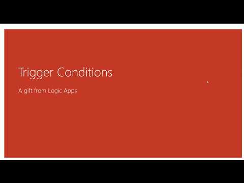 Friday Functions Series | New! Trigger Conditions