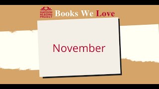 November 2021 - Books We Love
