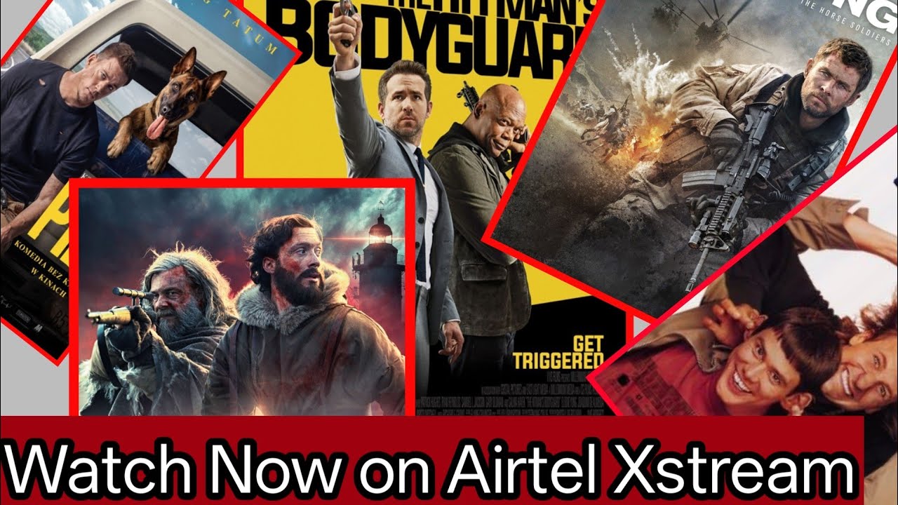 Top 5 Best Movies on Airtel Xstream | Har Mood Ki Movie | Action Comedy Horror Drama