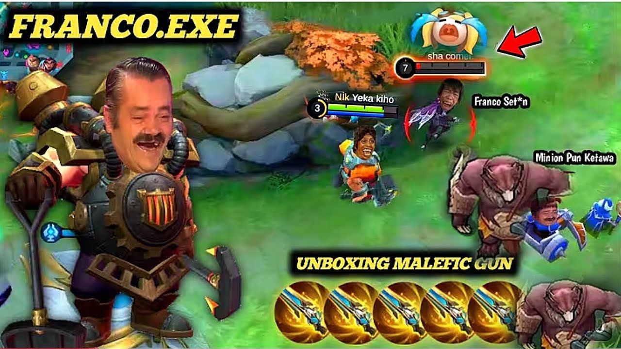 FRANCO EXE FRANCO HYPER  × BUFF HUNTERS🤣🤣  NO MARCY TANK