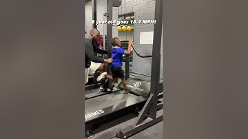 18.2 mph at eight years old 😳