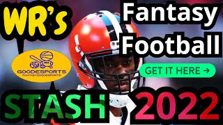 Stash These 5 WR’s In Week #8 If You Want To Dominate Your league Playoffs | 2022 Fantasy Football