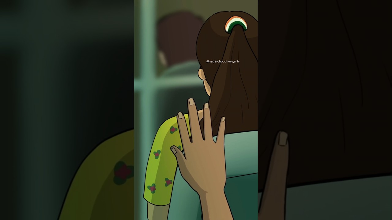 Freedom- not an opportunity but a responsibility ❤️🇮🇳 #animation #shorts #independenceday