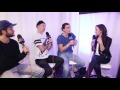 LANY backstage at the AMAs