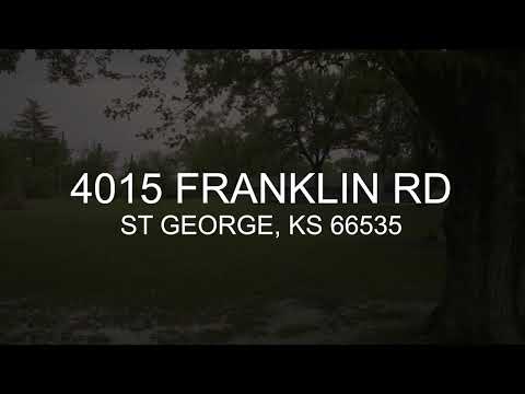 4015 Franklin Drive, St George, KS home video tour