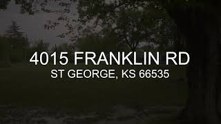 Details 4015 Franklin Drive, St George KS 66535 News