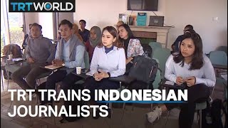 TRT hosts media training for Indonesian journalists