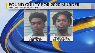Two found guilty in 2020 Mobile shooting death
