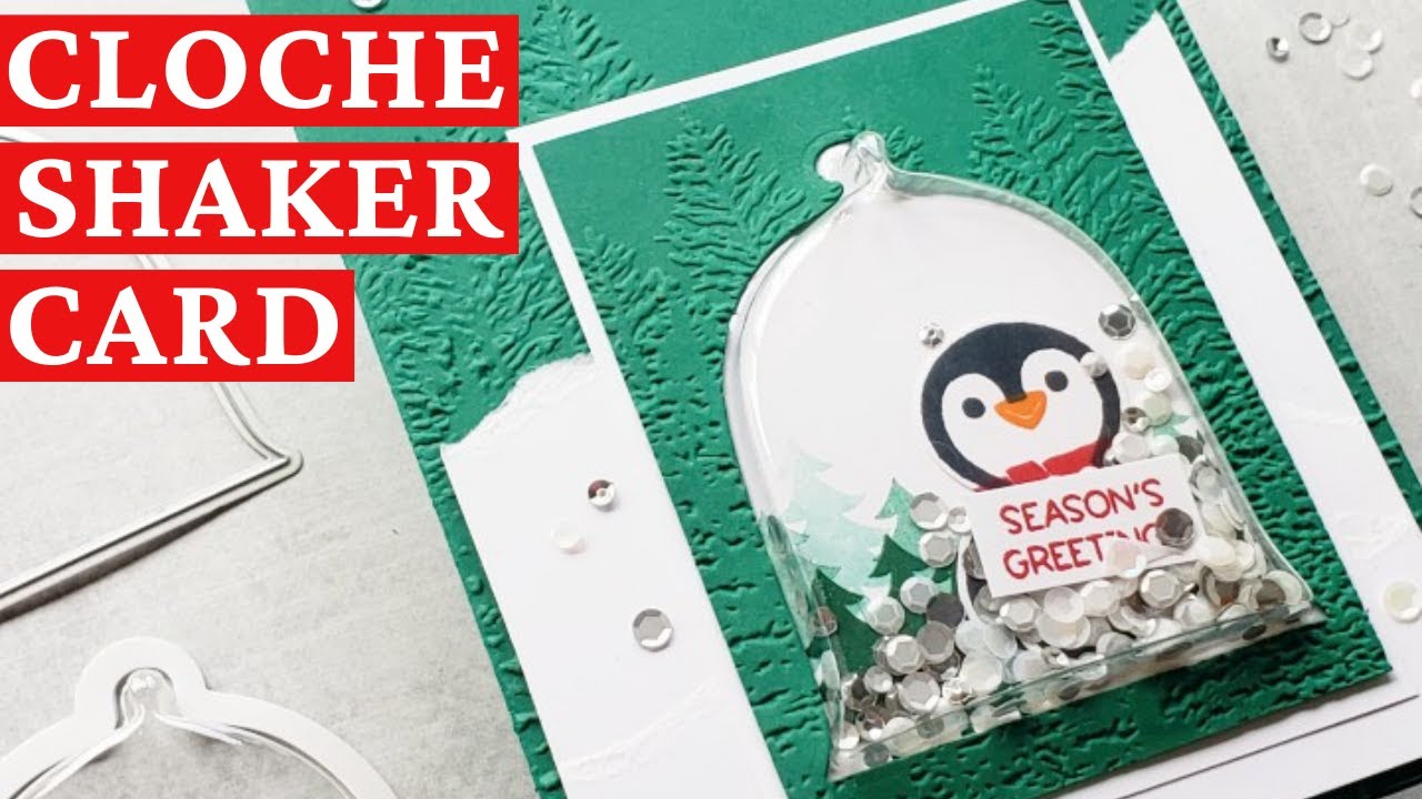 Penguin Dome Shaker Card Tutorial - Make Your Loved Ones Smile! - YouTube