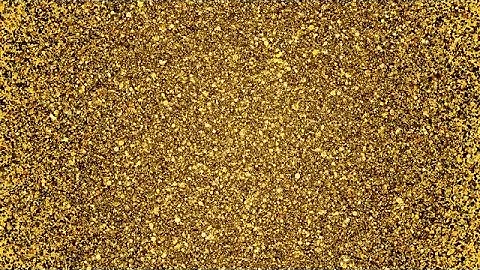 Golden Glitter Background Loop Stock Motion Graphics