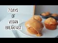 7 Days of Vegan Breakfast Ideas!