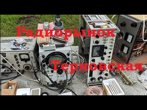 Видео: Радиодетали, Лампы, техника. Радиорынок в станице Терновская. Что было в этот раз? Апрель 2023
