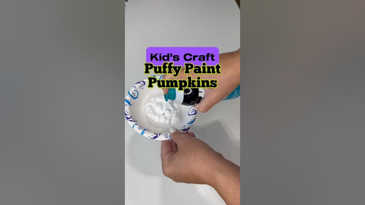 Homemade Paint Recipes : Glowing Puffy Paint – Fun Littles