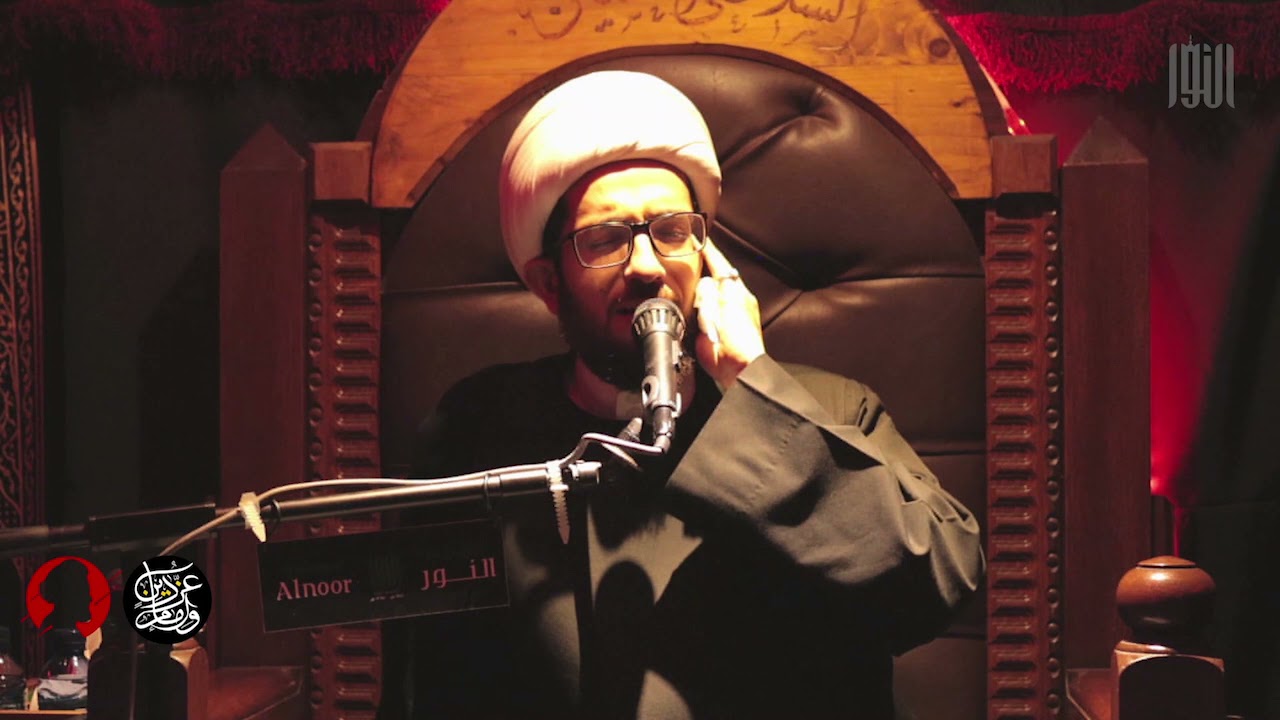 حوار بين السيدة زينب (ع) والرباب - الشيخ علي الساعي - ليلة 11 محرم 1443