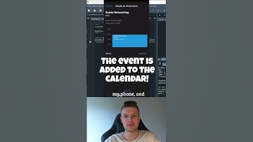 🚀 Create a QR Code that adds an event to the calendar in 2 Python LINES! 🤯📅 #automatewithpython