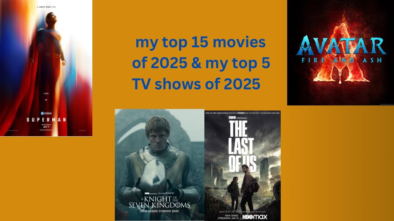 My most anticipated movies and TV shows of 2025 - YouTube