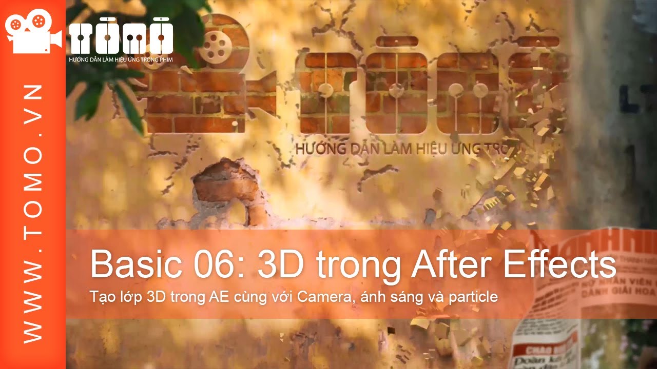 [hướng dẫn] Basic 06: 3D trong After Effects - YouTube