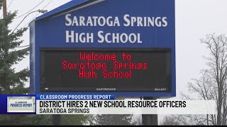 Information Classroom Progress Report: Saratoga hires 2 new SROs Update