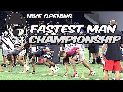 🔥🔥 Fastest Man Championship | The Nike Opening Finals - 2018