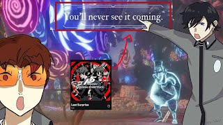 IS THAT A PERSONA 5 REFERENCE!?