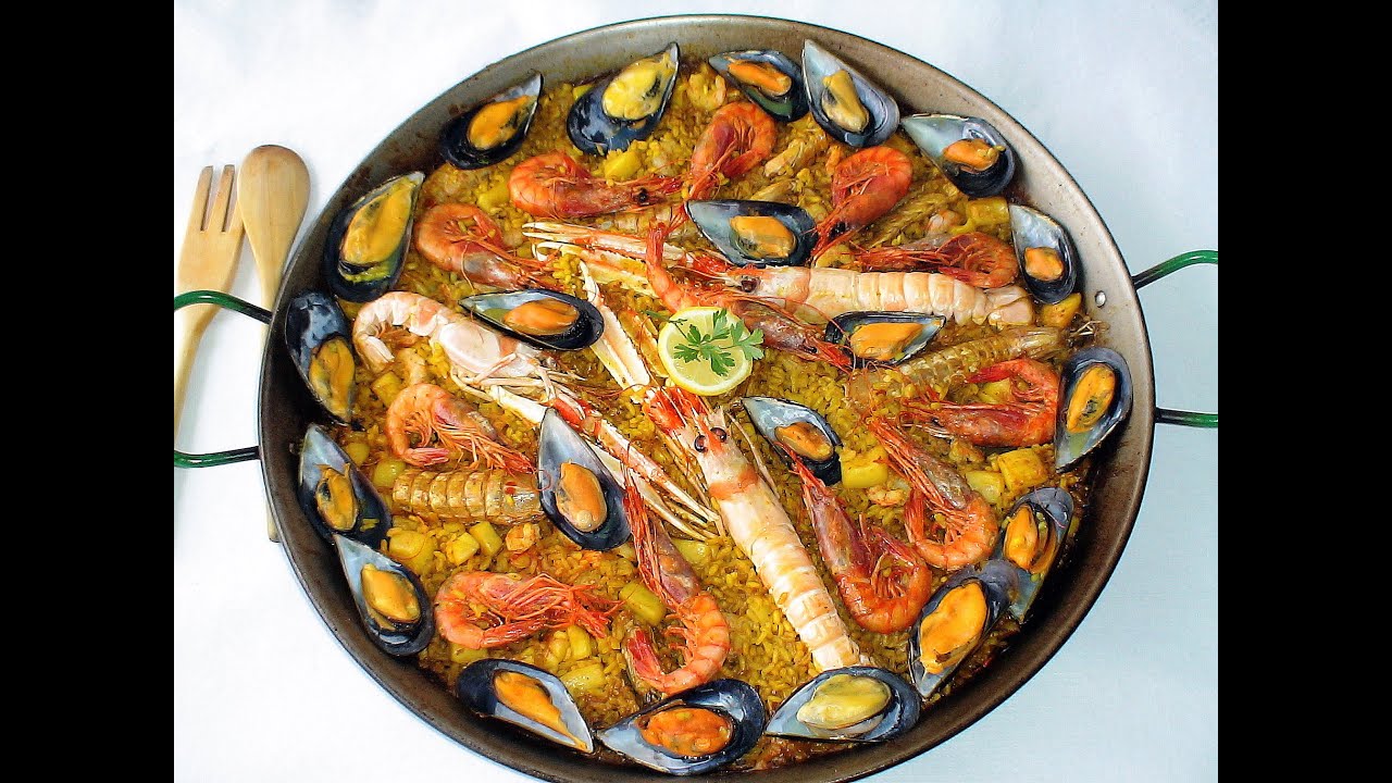 Cómo hacer paella de marisco