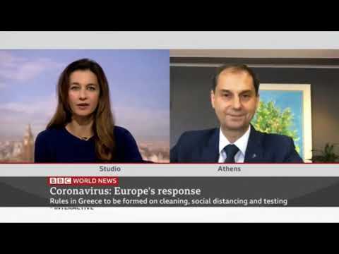 Greek Tourism Minister on BBC World News | 13/05/20