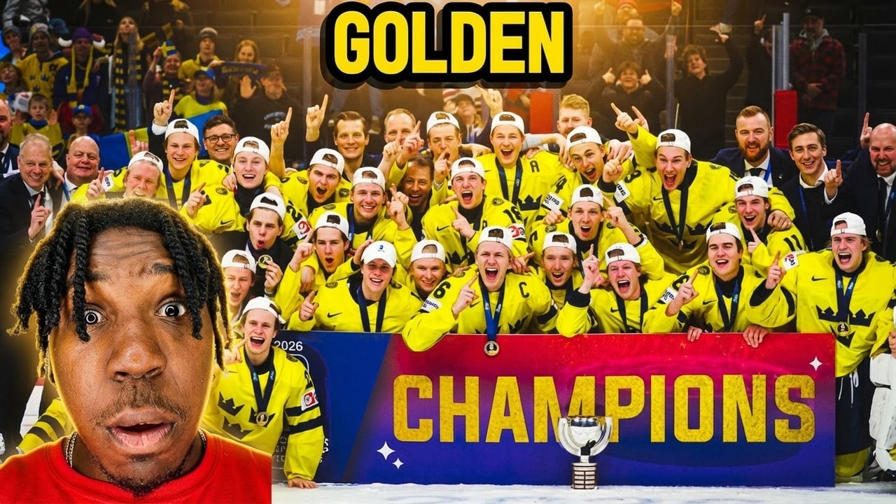 Gold Medal Game Highlights Sweden vs Czechia 2026 World Juniors Reaction!