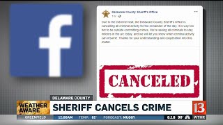 Delaware County 'Cancels' Crime
