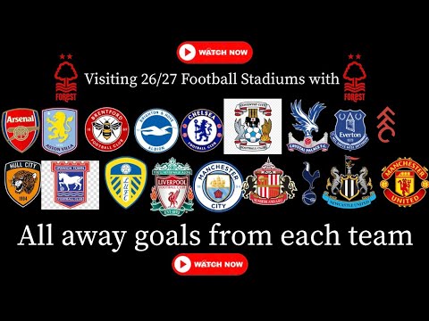 Nottingham Forest Away Fixtures In The Premier League 2026/27