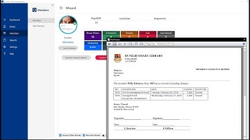 Modern Library Management System - SQL Server  - BuniLib  C# Visual Studio Student Final Y Project.